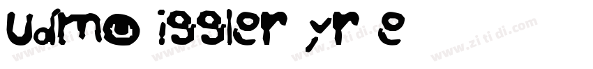 Budmo Jiggler Cyr Re字体转换